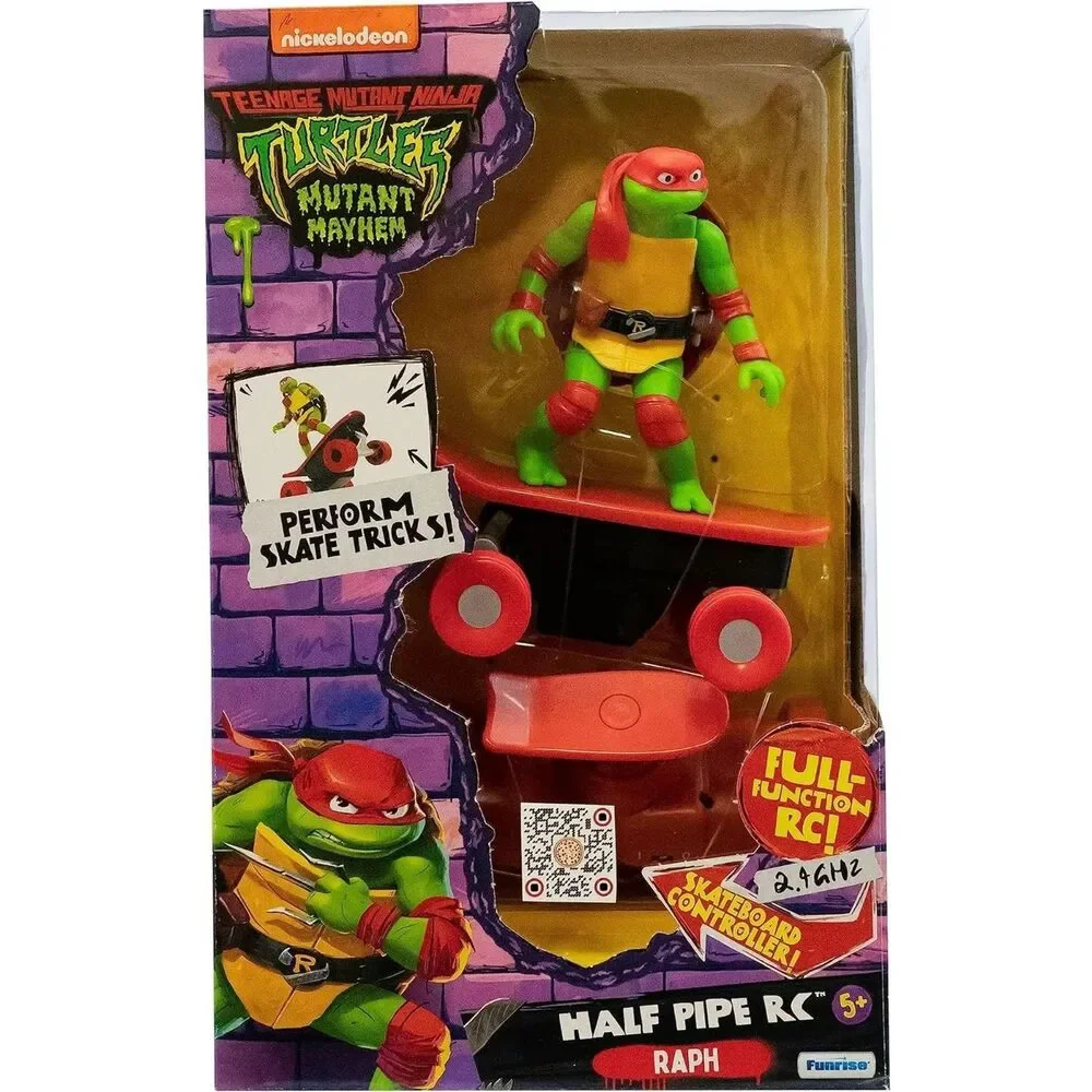 Teenage Mutant Ninja Turtles Half Pipe, Raphael Movie Edition Skateboard Control